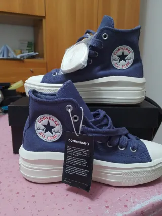 Converse in pelle mis 37.5
