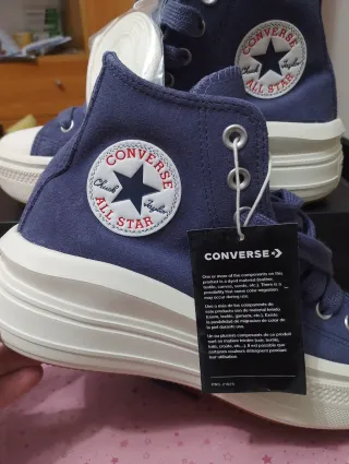 Converse in pelle mis 37.5