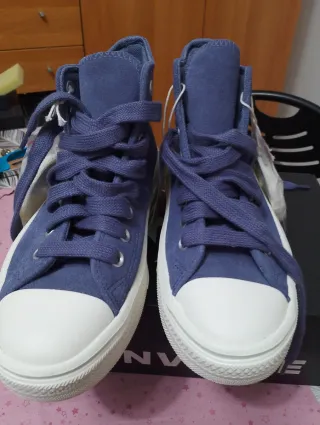 Converse in pelle mis 37.5