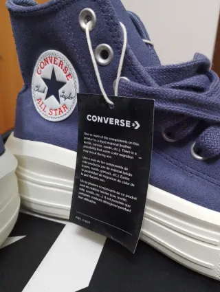 Converse in pelle mis 37.5