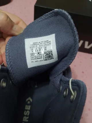 Converse in pelle mis 37.5