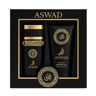 Set Profumo AFAQ ASWAD EDP 100ml + Gel Doccia