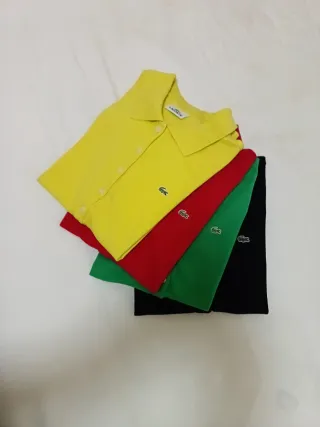Polo Mujer Lacoste 38 (varios colores)