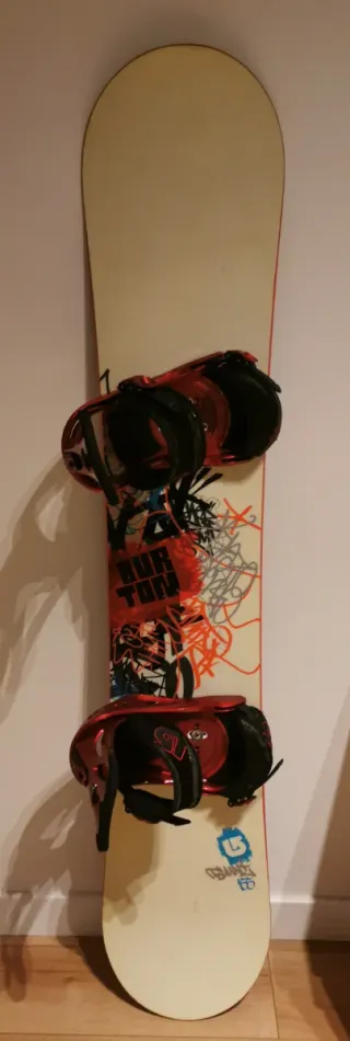 Tabla Snow Burton + Fijaciones