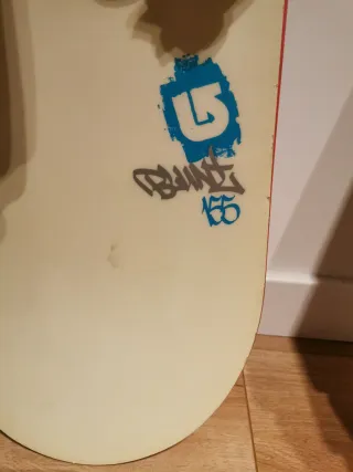 Tabla Snow Burton + Fijaciones