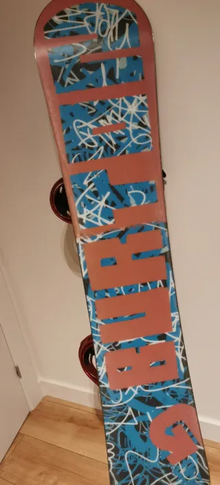 Tabla Snow Burton + Fijaciones