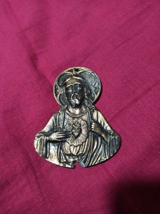 Chapa Antigua Corazón de Jesús