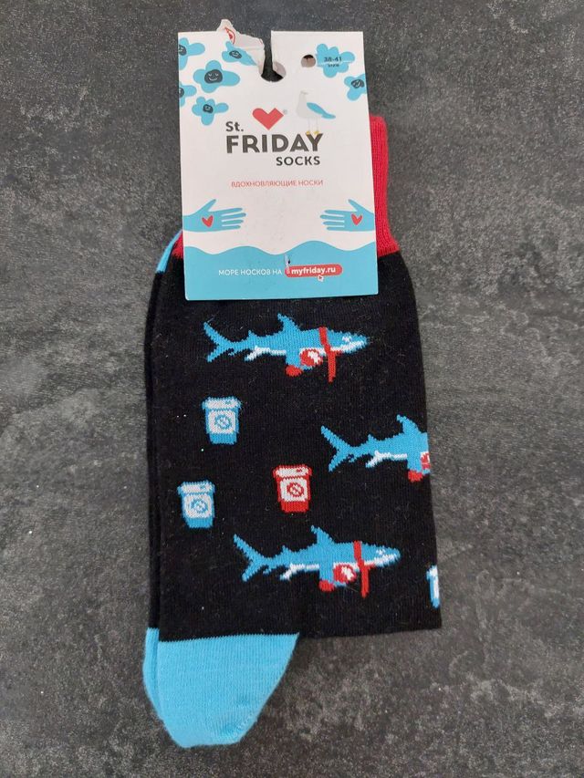 Calcetines St. Friday Socks Tiburones Talla 38-41