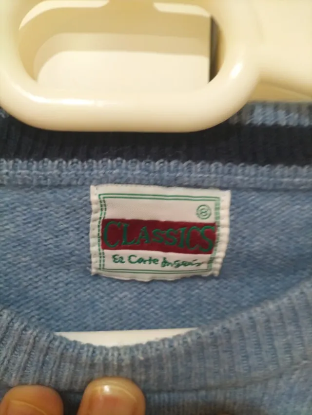 Jersey El Corte Inglés Azul