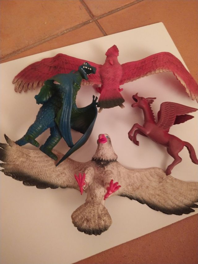 Lote Figuras Vintage Fantasia