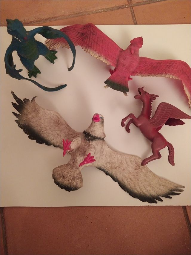 Lote Figuras Vintage Fantasia