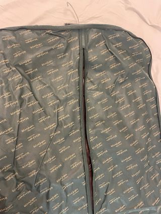 Chaqueta de cuero El Corte Inglés marrón