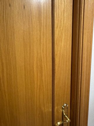 Conjunto 9 puertas madera interior.