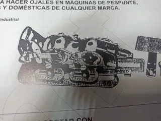 Ojalador Máquina Coser Antigua