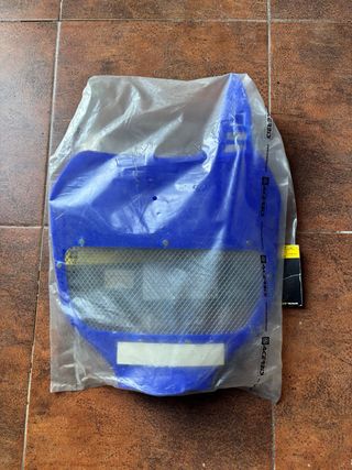 Careta Delantera Acerbis Moto Cross. Color Azul.