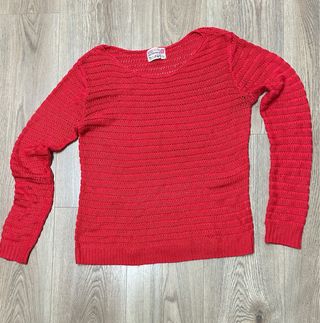 Jersey rosa de punto fino