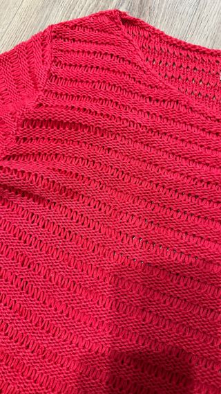 Jersey rosa de punto fino