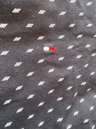 Camisa Tommy Hilfiger Negra Estampada