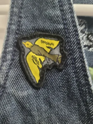 Chaleco Desigual vaquero con parches