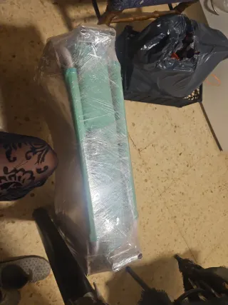 Lettino in alluminio nuovo