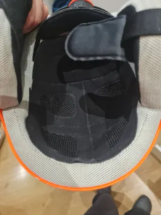 Casco de esquí POCito naranja