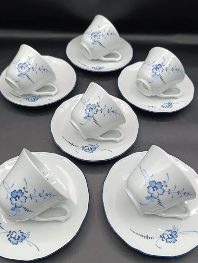 Set tazas café Limoges Sologne