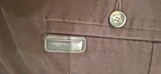 Pantalón de vestir marrón invierno.