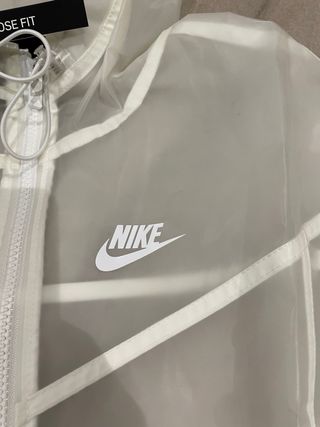 Chubasquero Nike Transparente Mujer Talla XS