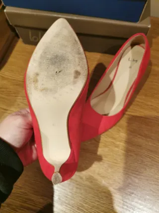 Zapatos de salón rojos LH talla 36