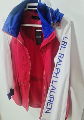 Chaqueta Ralph Lauren Mujer Roja y Blanca