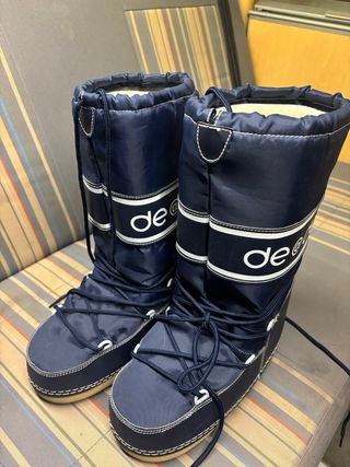 Botas de nieve Moon Boot mujer azul 38-40