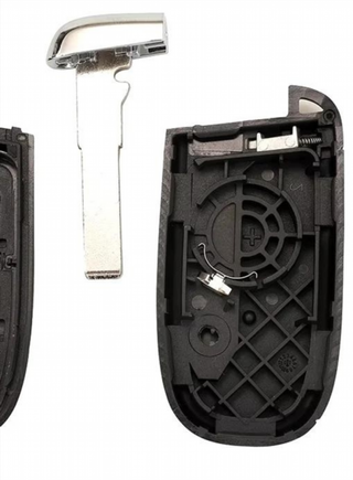 Carcasa llave 5 botones Fiat,Jeep,Chrysler,Dodge