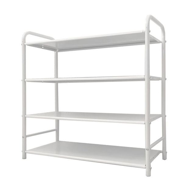 Zapatero Metálico 16 Pares Blanco NUEVO