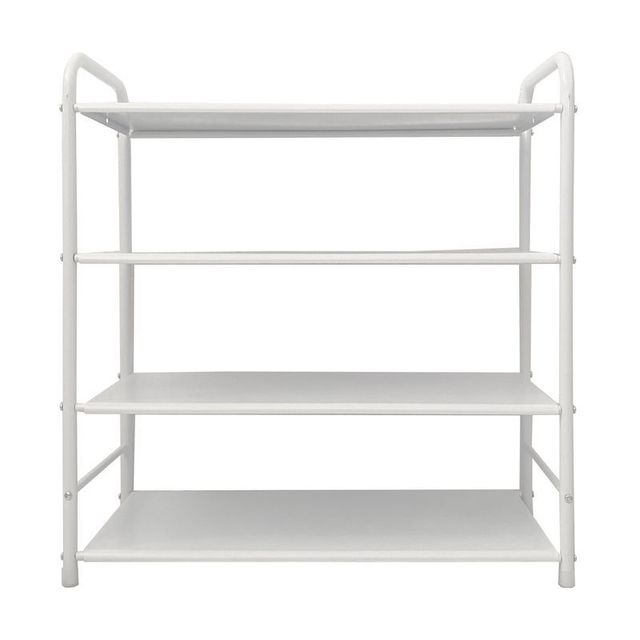 Zapatero Metálico 16 Pares Blanco NUEVO