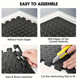 Baldosas Goma EVA Puzzle Tatami Suelo Gimnasio