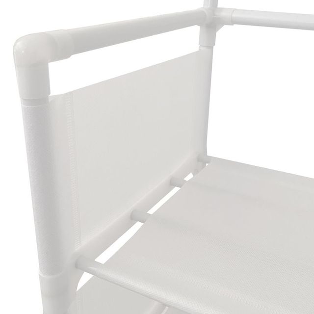 Recibidor Perchero Tela 5 Baldas Plus Blanco NUEVO