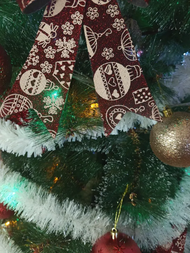 Árbol de Navidad 180cm con adornos