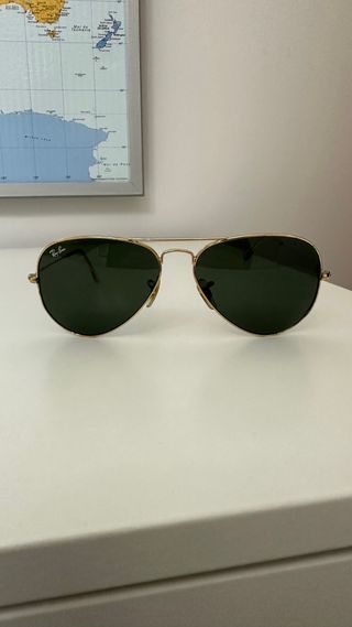 Gafas de Sol Ray-Ban Aviator Doradas