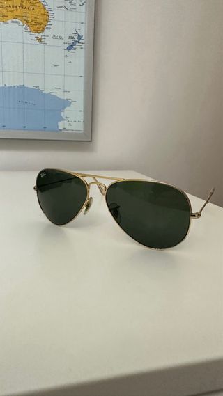 Gafas de Sol Ray-Ban Aviator Doradas