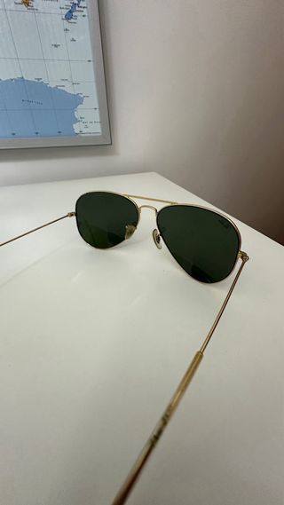 Gafas de Sol Ray-Ban Aviator Doradas