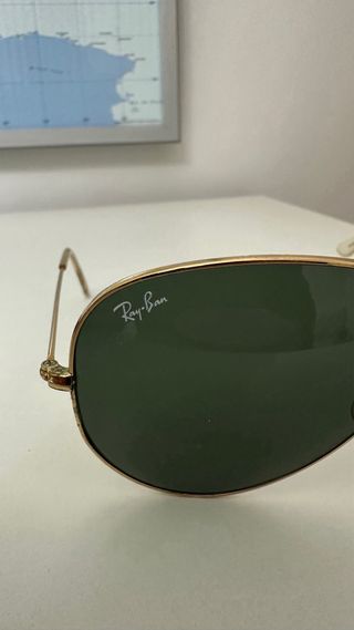 Gafas de Sol Ray-Ban Aviator Doradas