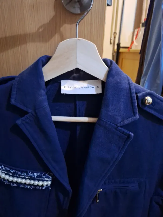 Chaqueta juvenil azul