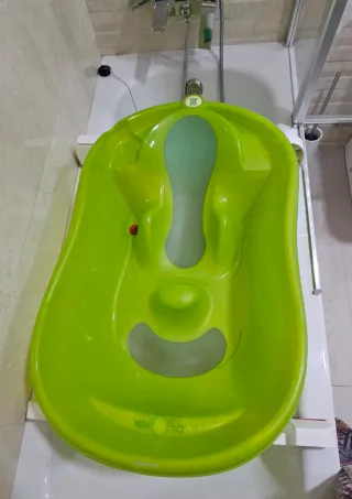 Bañera Bebé Ajustable Prenatal Verde