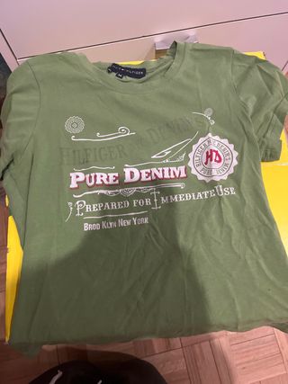 Camiseta Tommy Hilfiger Pure Denim Talla S