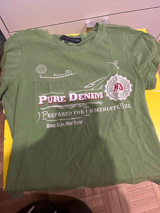 Camiseta Tommy Hilfiger Pure Denim Talla S