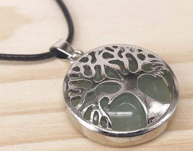 Collar Árbol de la Vida | Aventurina Verde Suerte