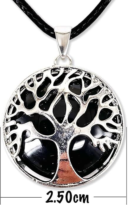 Collar Árbol de la Vida | Ágata Negra Protección