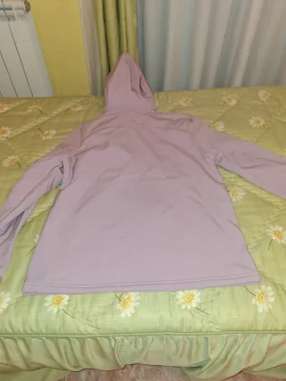 Cazadora rosa Boriken con capucha