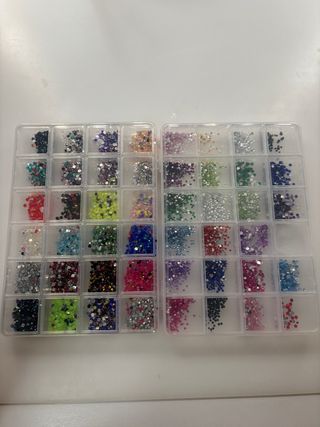 Decoración Uñas Diamantes Imitación