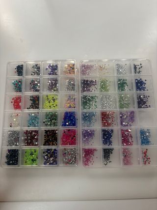 Decoración Uñas Diamantes Imitación